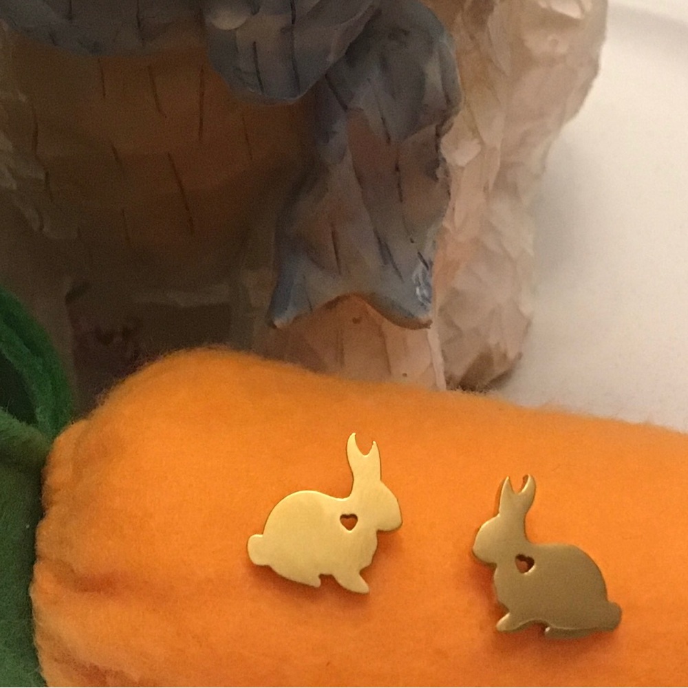 3/$18.00 Bunny Earrings